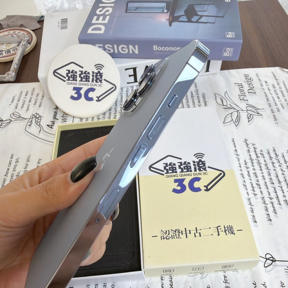 鹽行-二手 iPhone13Pro 256G 藍 *96171（店保365天）