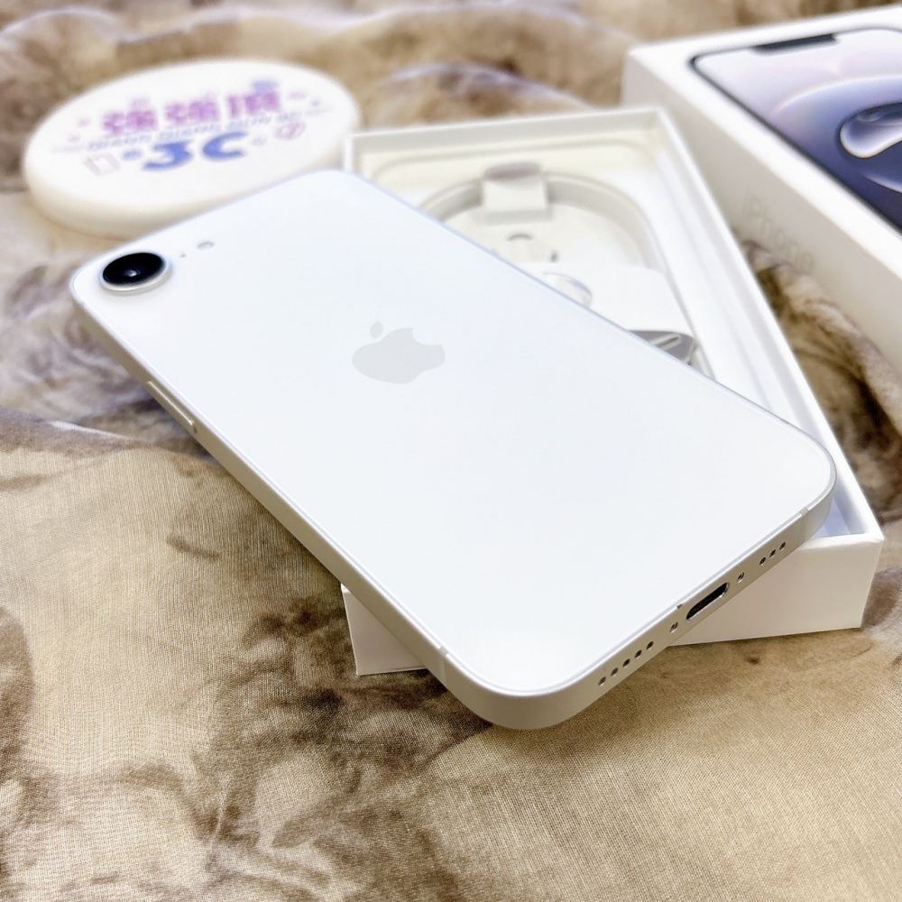 二手-iPhone16E 256G 白色*74893（原廠保固）