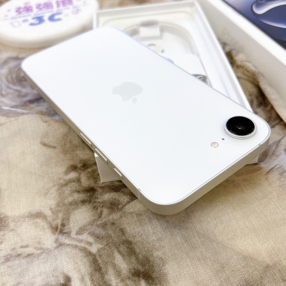 二手-iPhone16E 256G 白色*74893（原廠保固）