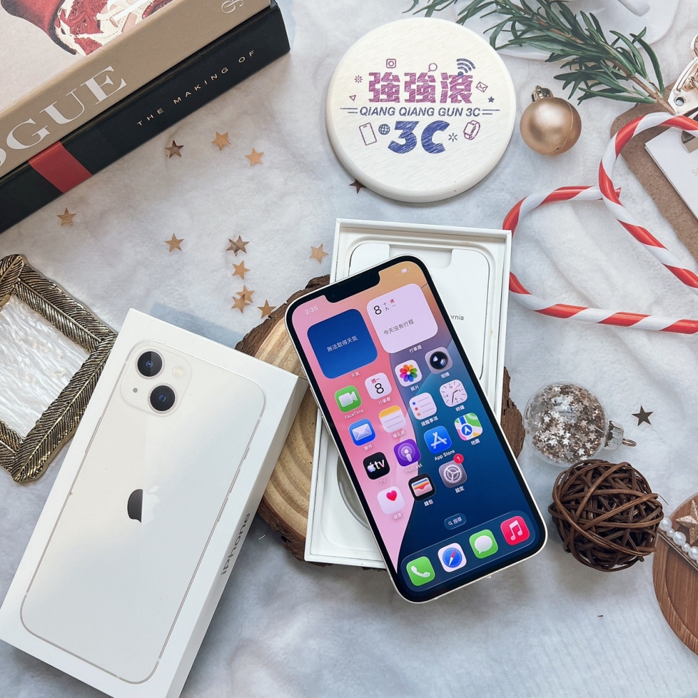 二手 iPhone13 128G 白色*33014(店保365天)