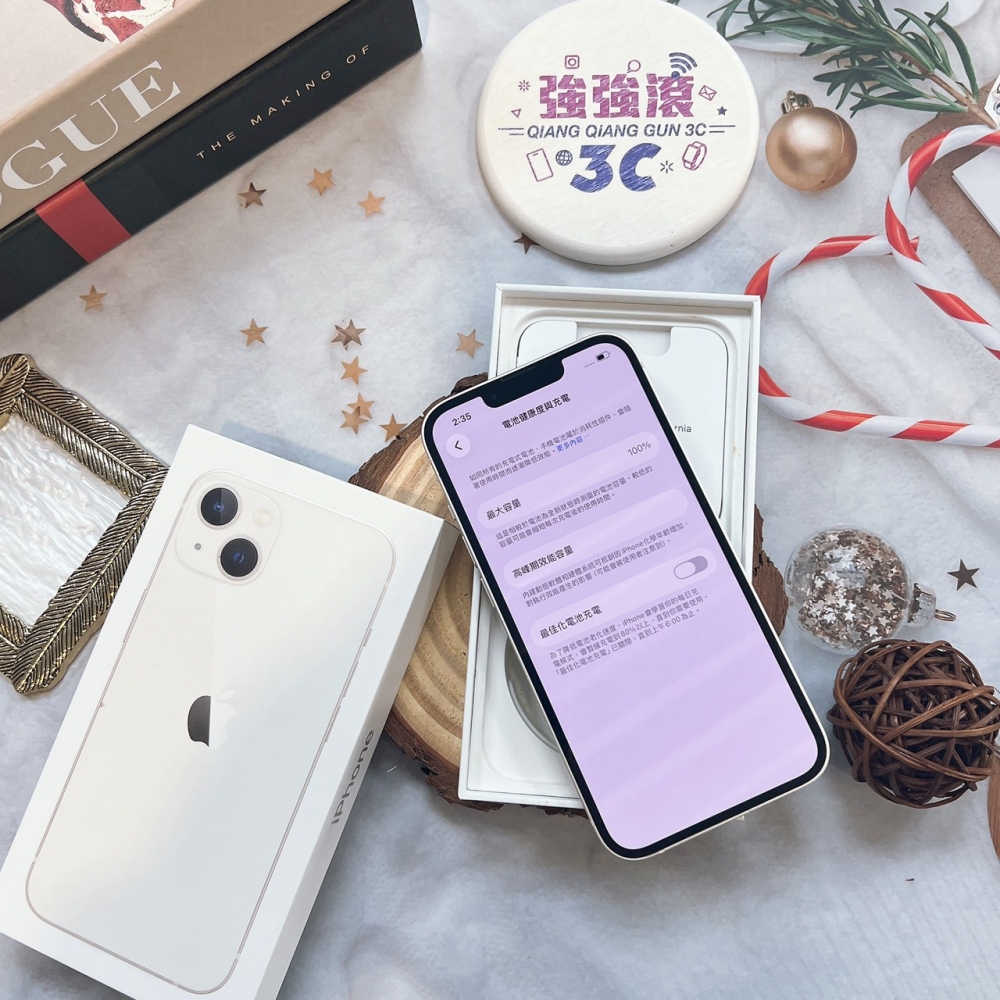 二手 iPhone13 128G 白色*33014(店保365天)