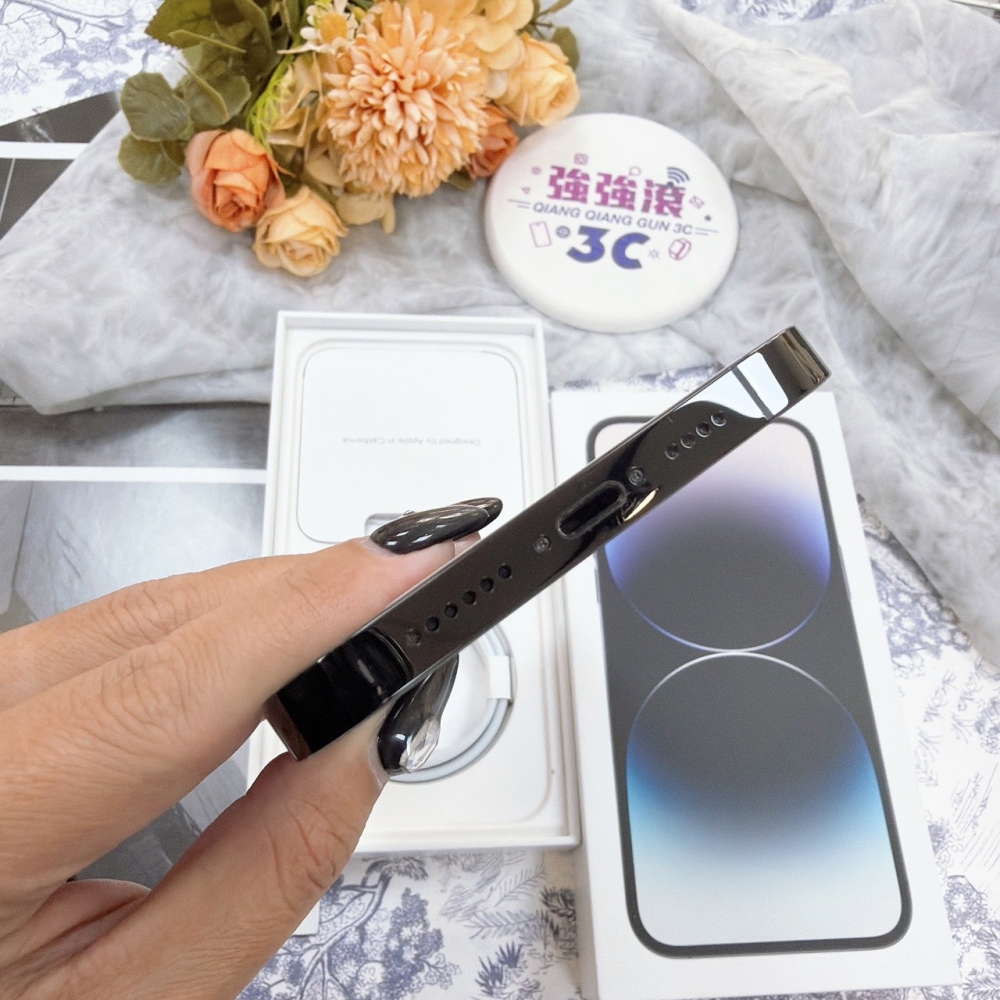 歸仁-二手iPhone14 Pro Max 128G 黑色＃64959（店家365天）