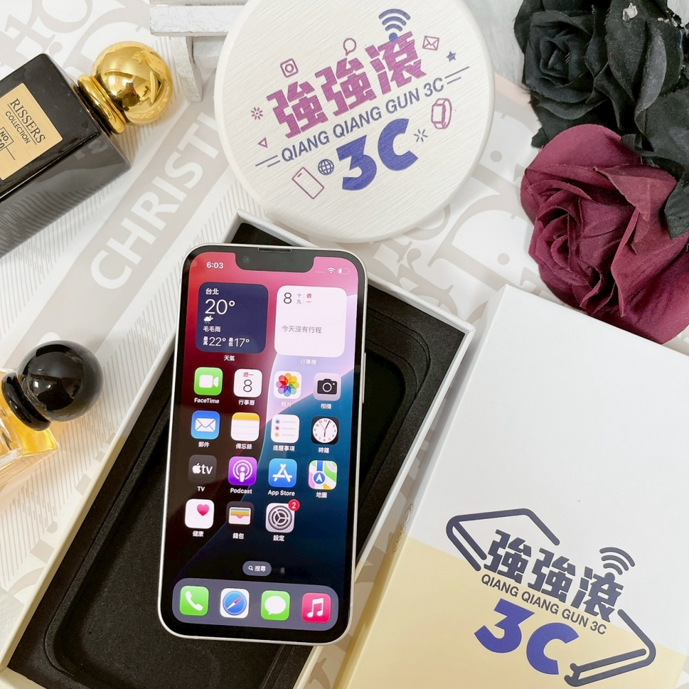 佳里-二手 iPhone13 MINI 128G 白色 #33704(店家保固365天)