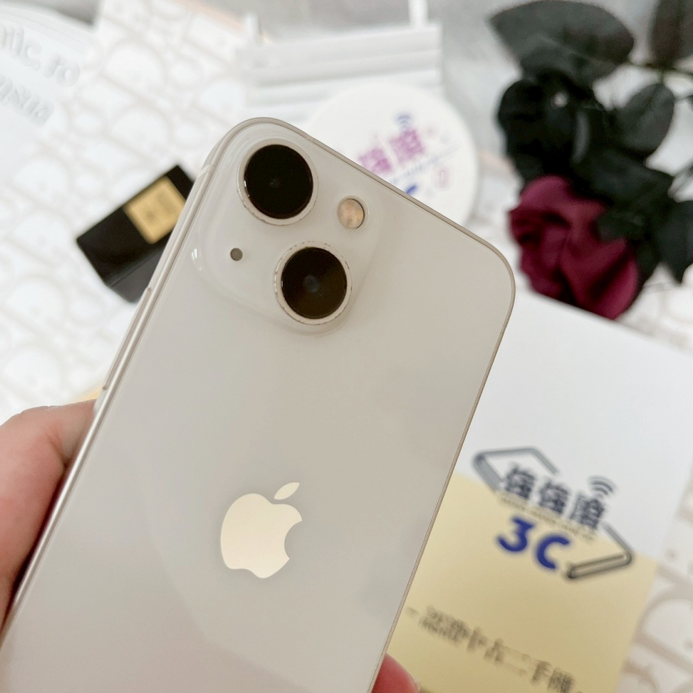 佳里-二手 iPhone13 MINI 128G 白色 #33704(店家保固365天)