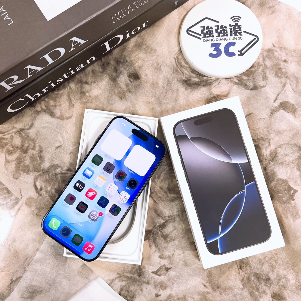 二手 iPhone 16 Pro 512G 黑色*03290(店保365天)