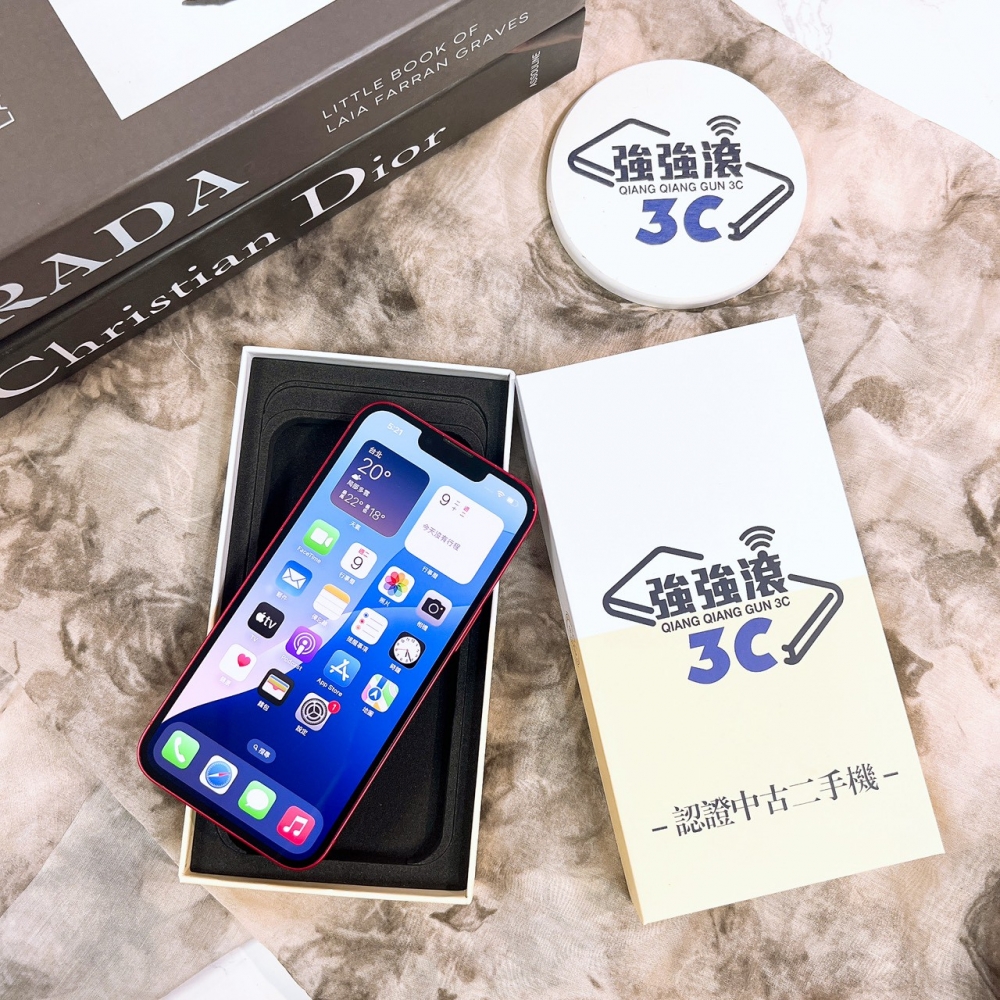 二手 iPhone13 128G 紅色*43966(店保365天)
