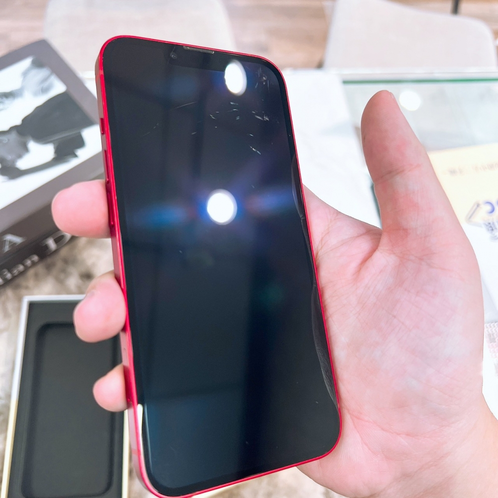 二手 iPhone13 128G 紅色*43966(店保365天)