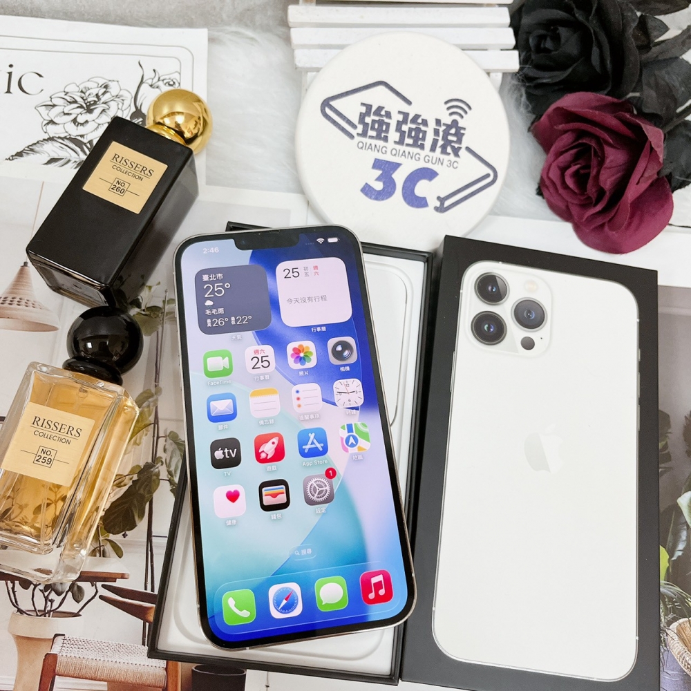 佳里-二手 iPhone13 PRO MAX 128G 白色 #79119(店家保固365天)
