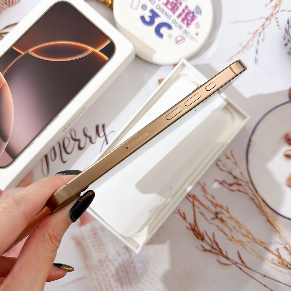 善化-二手 iPhone16 Pro 256G 金色#93922(原廠保固)