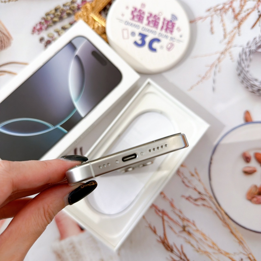 善化-二手 iPhone16 Pro 256G 白色#12137(店保365天)