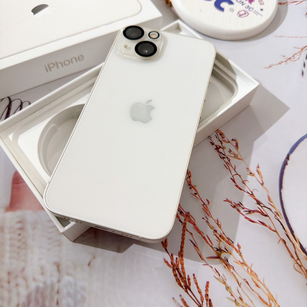 善化-二手 iPhone13 256G 白色*42135(店保365天)