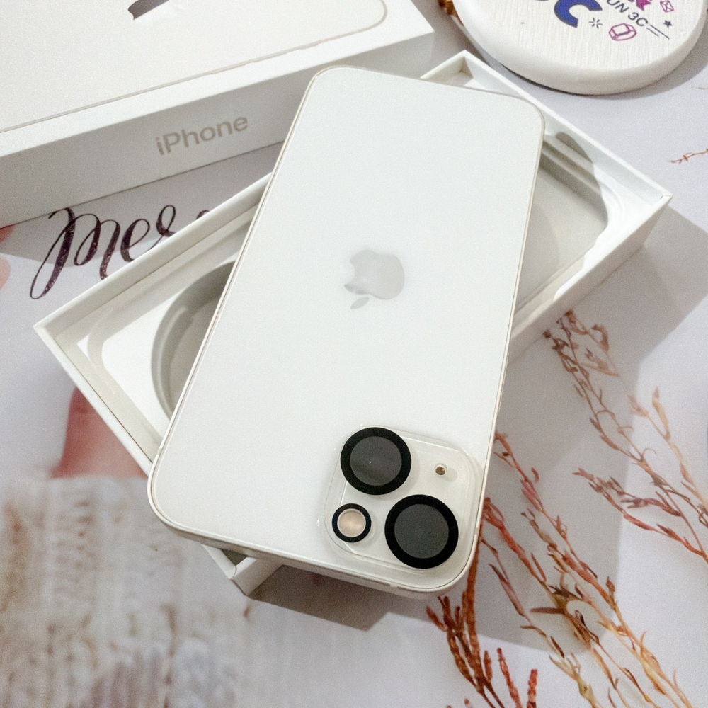 善化-二手 iPhone13 256G 白色*42135(店保365天)