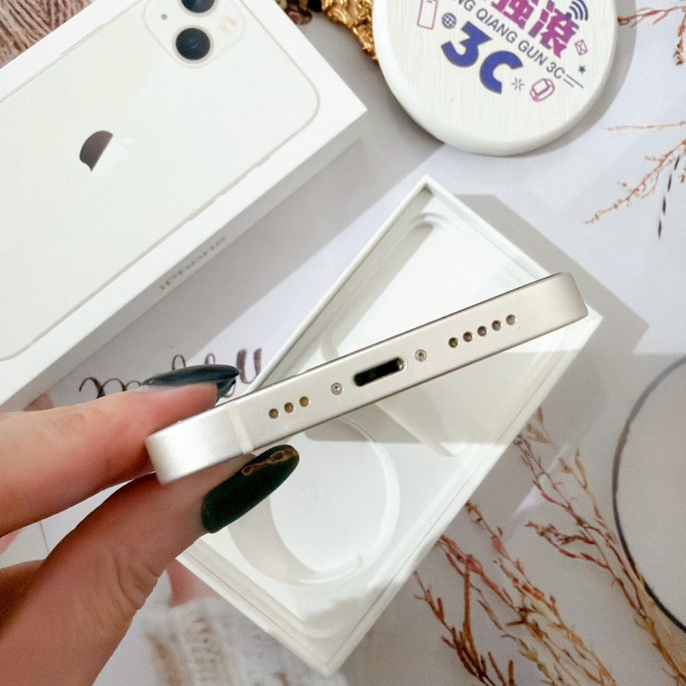 善化-二手 iPhone13 256G 白色*42135(店保365天)