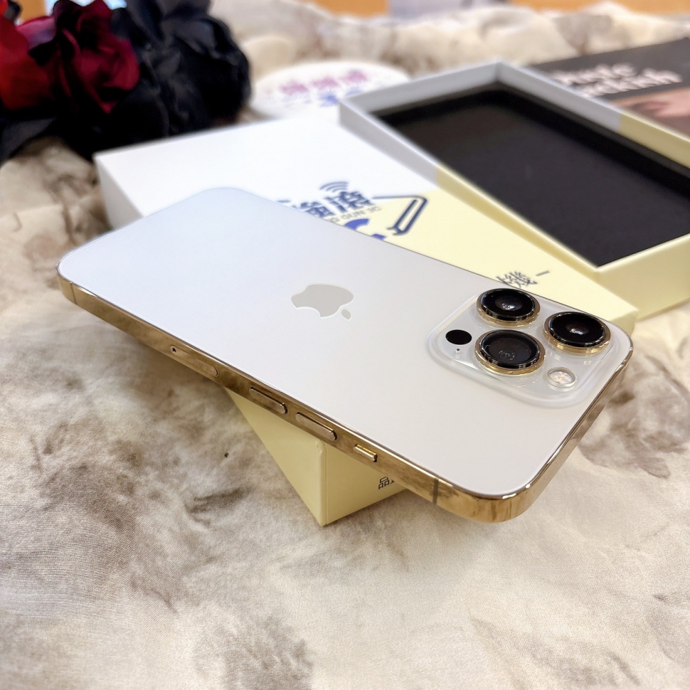 二手 iPhone13Pro 128G 金色*06892(店家保固365天)