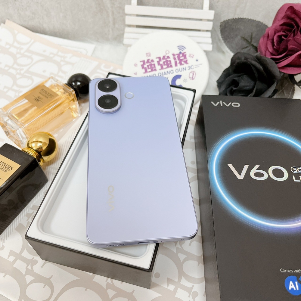 佳里-二手VIVO V60LITE 12/256G 藍色 #87155(原廠保固)