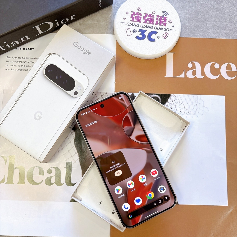 二手 GOOGLE PIXEL 9 PRO XL 16/256G 白色 #43600 （原廠保內）
