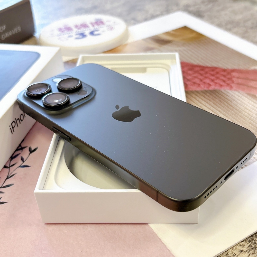 二手-iPhone15Pro 256G 黑色*20441(店家保固365天)