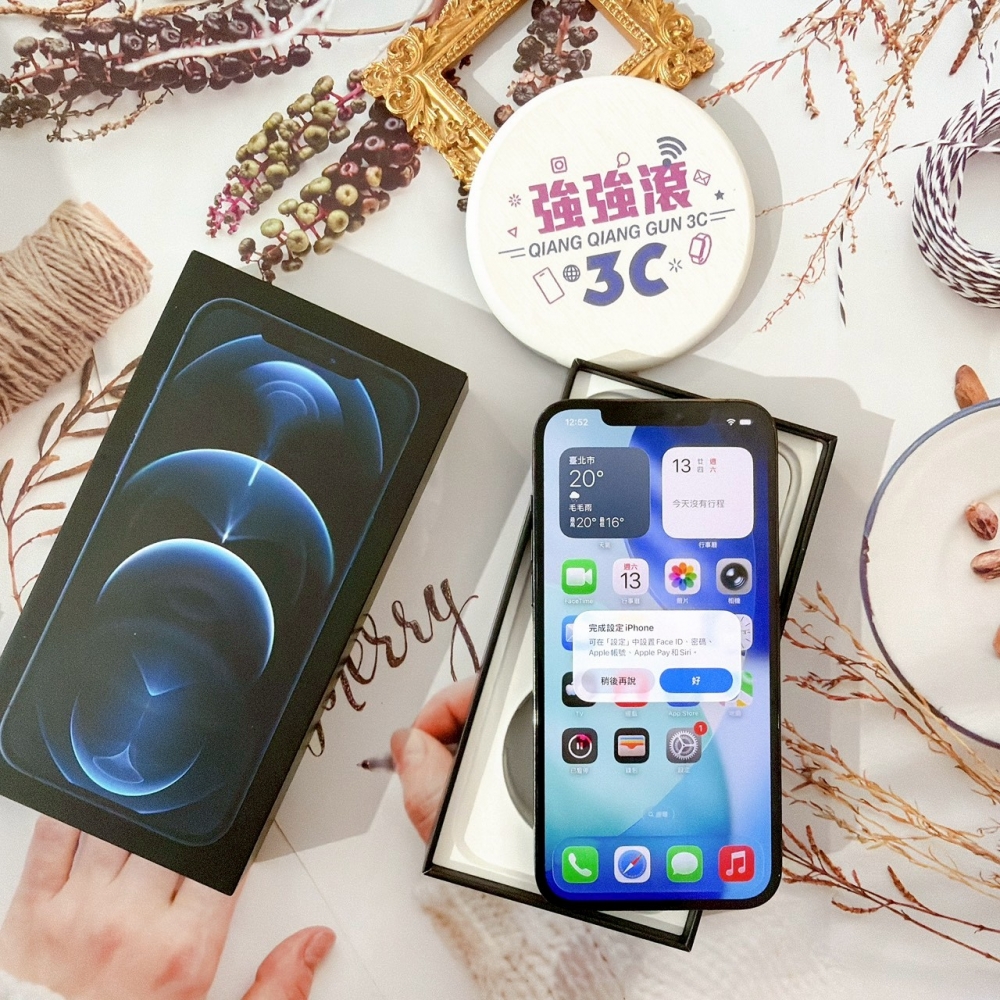 善化-二手 iPhone12 Pro Max 128G 藍色#20255(店家保固90天)