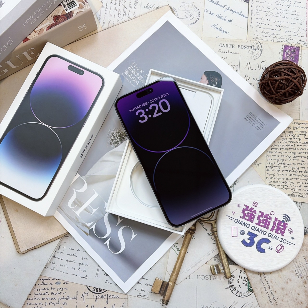 二手 iPhone 14 Pro Max 256G 紫色*50240(店保365天)