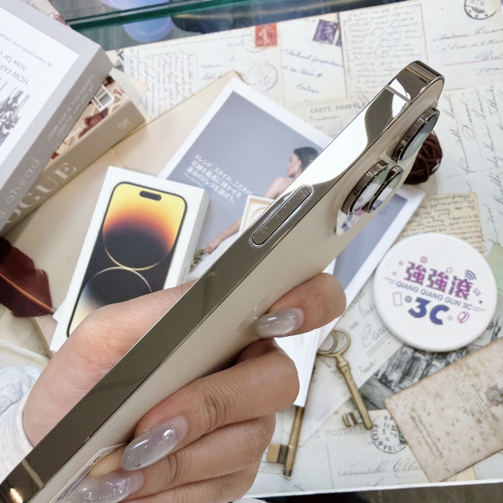 二手 iPhone 14 Pro 256G 金色*30924(店保365天)