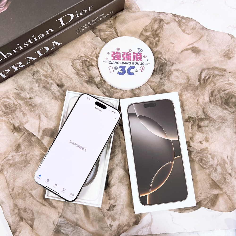 二手 iPhone 16 Pro Max 256G 原色*13435(店保365天)
