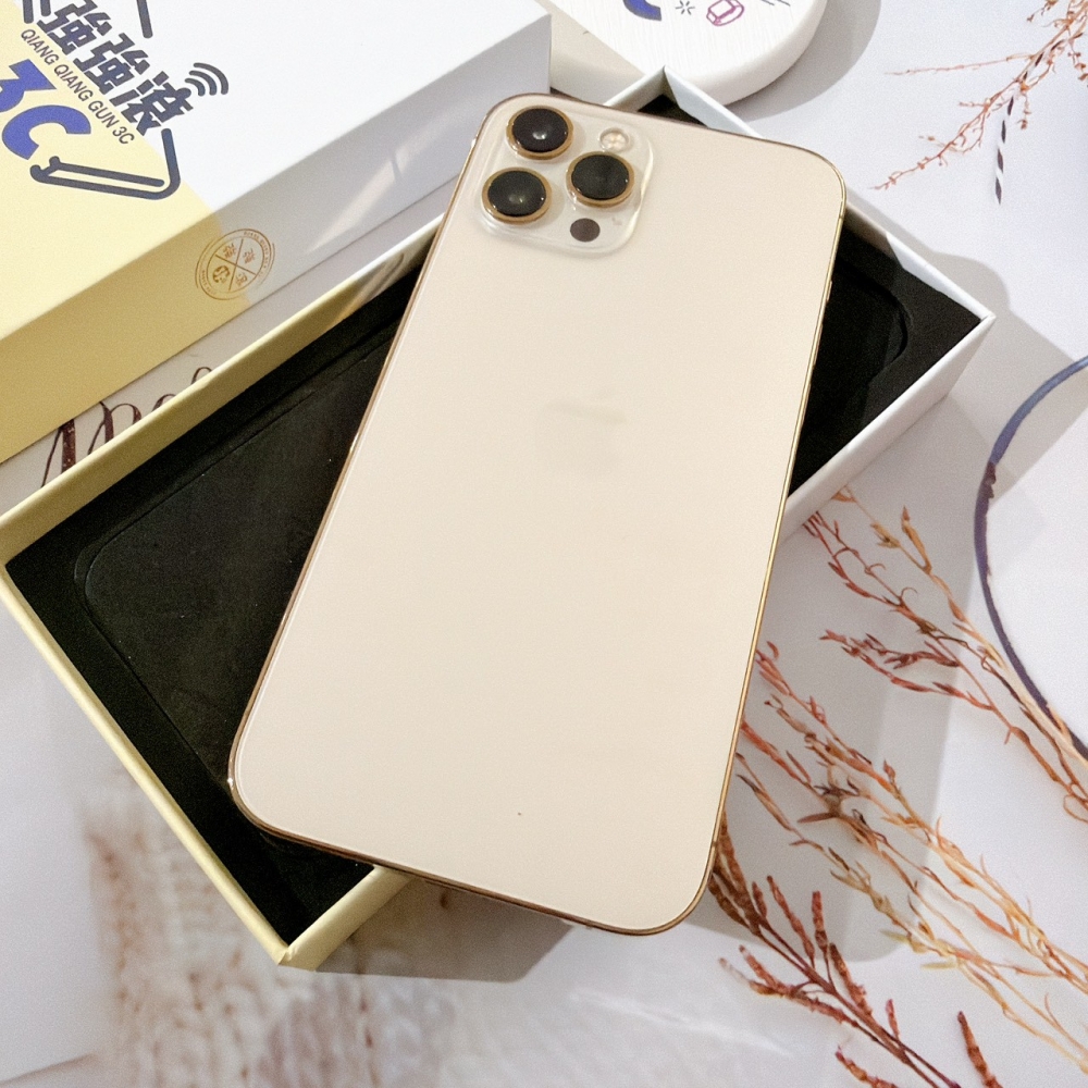 善化-二手 iPhone12 Pro Max 256G 藍色#36347(店家保固90天)