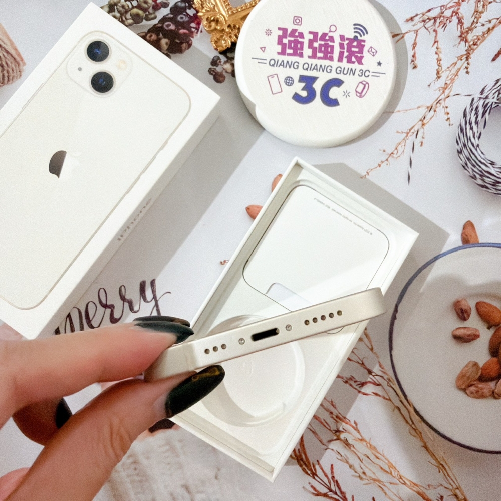 善化-二手 iPhone13 256G 白色*11261(店保365天)