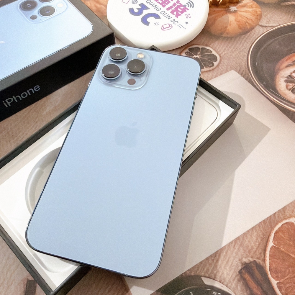 善化-二手iPhone13 ProMax 256G 藍色 #51254(店保365天)