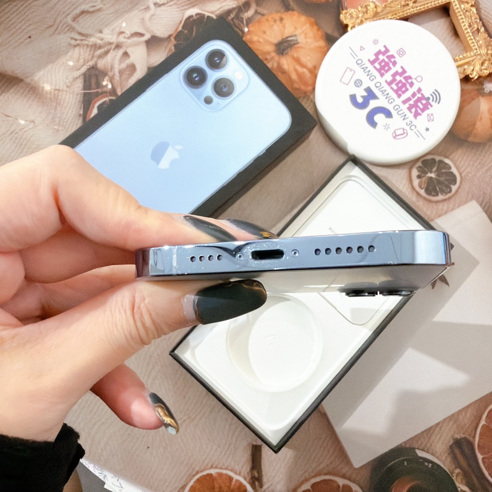 善化-二手iPhone13 ProMax 256G 藍色 #51254(店保365天)