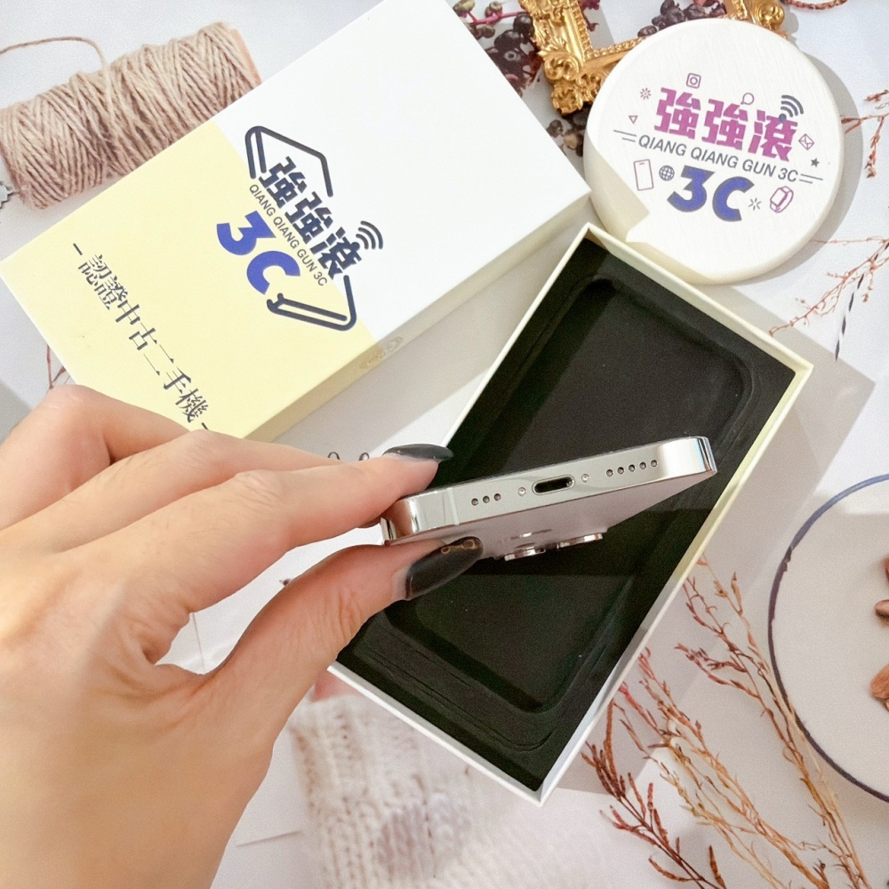 善化-二手 iPhone14 Pro 256G 銀色#24423(店保365天)