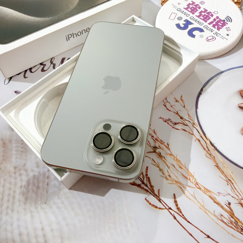 善化-二手 iPhone15 Pro Max 512G 原色 #58127(店家保固365天)