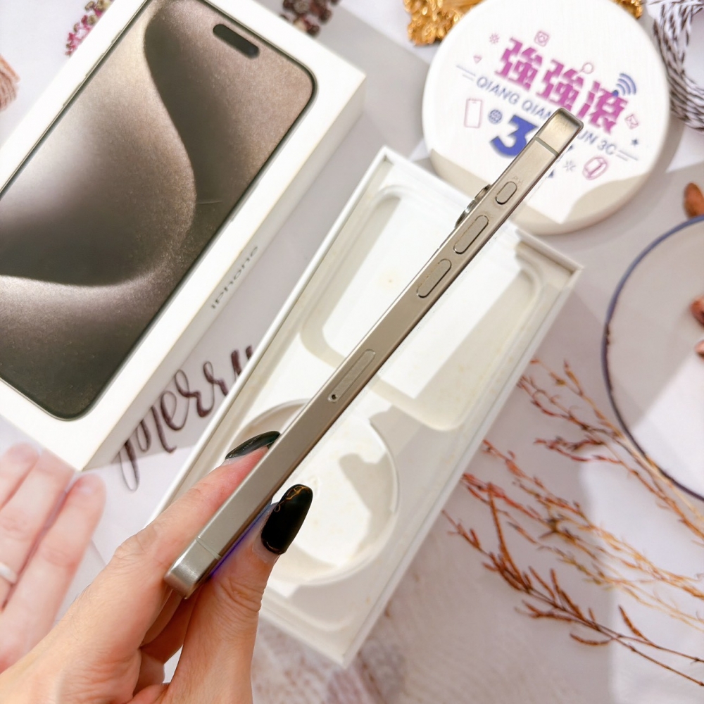 善化-二手 iPhone15 Pro Max 512G 原色 #58127(店家保固365天)