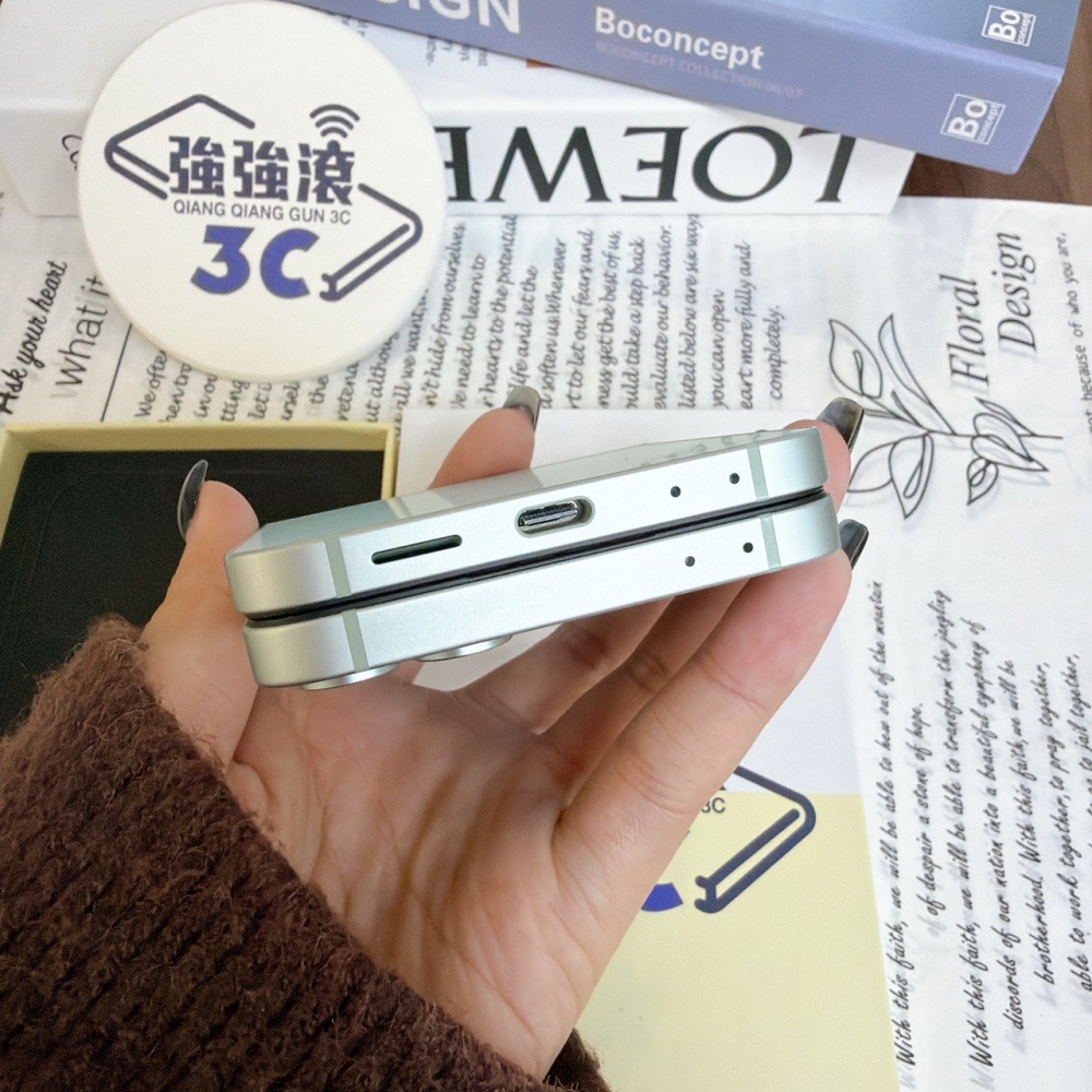 鹽行-二手三星Z flip6-256G綠色#03602（店家保固90天）