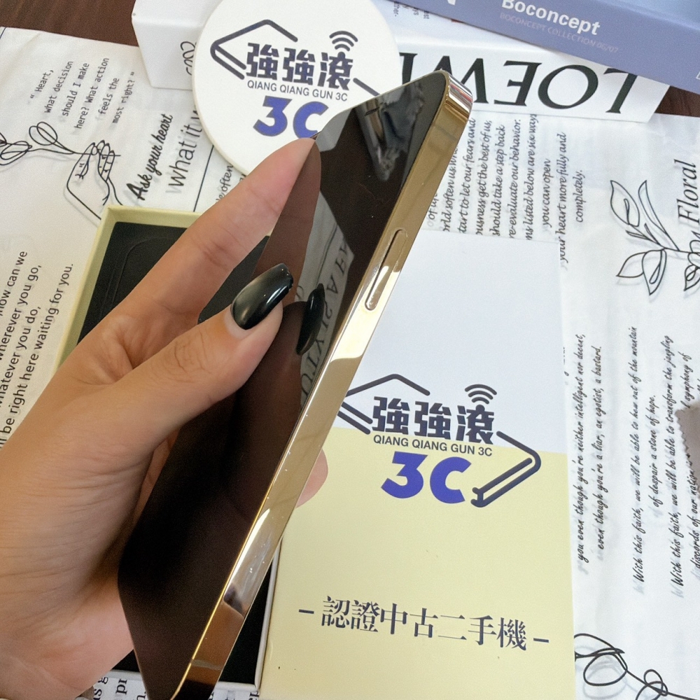 鹽行-二手 iPhone12 Pro 256G 金色#26470(店家保固90天)