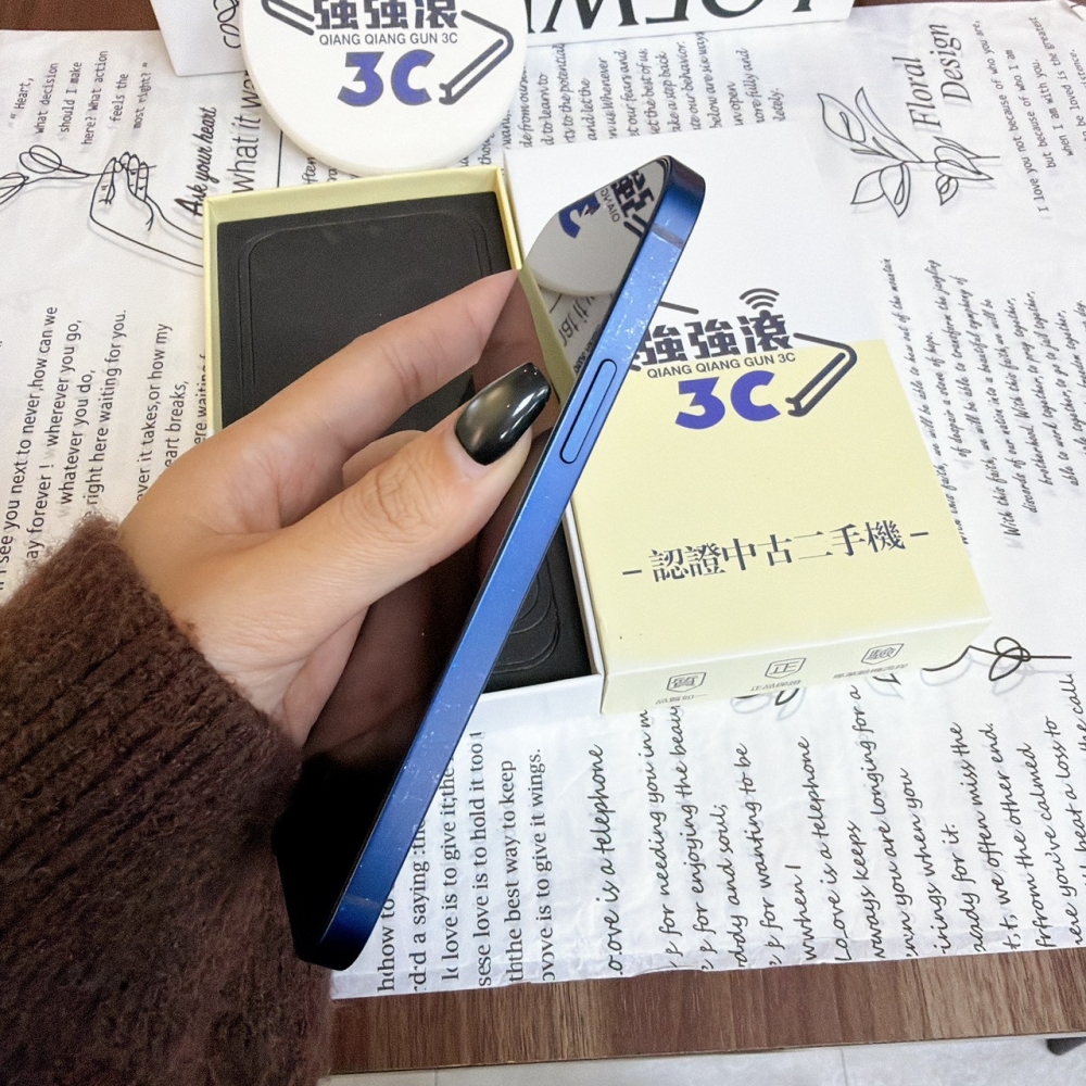 鹽行-二手 iPhone12 64G 藍色#99761(店保90天)