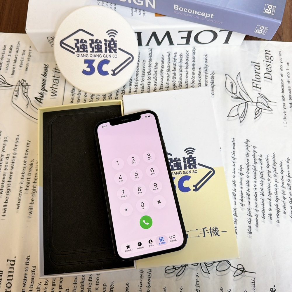 鹽行-二手 iPhone12 128G 黑色#95416(店保90天)