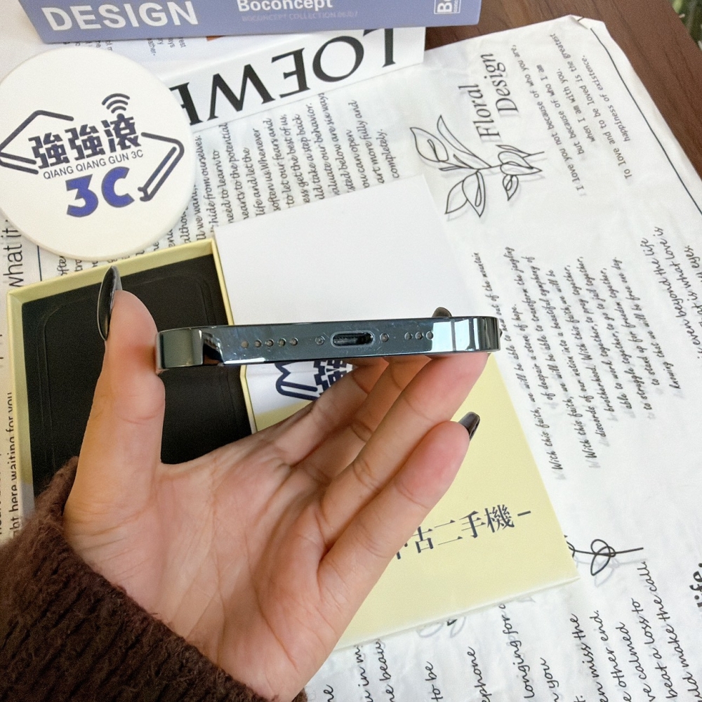 鹽行-二手 iPhone12 Pro 128G 藍色#25173(店家保固90天)