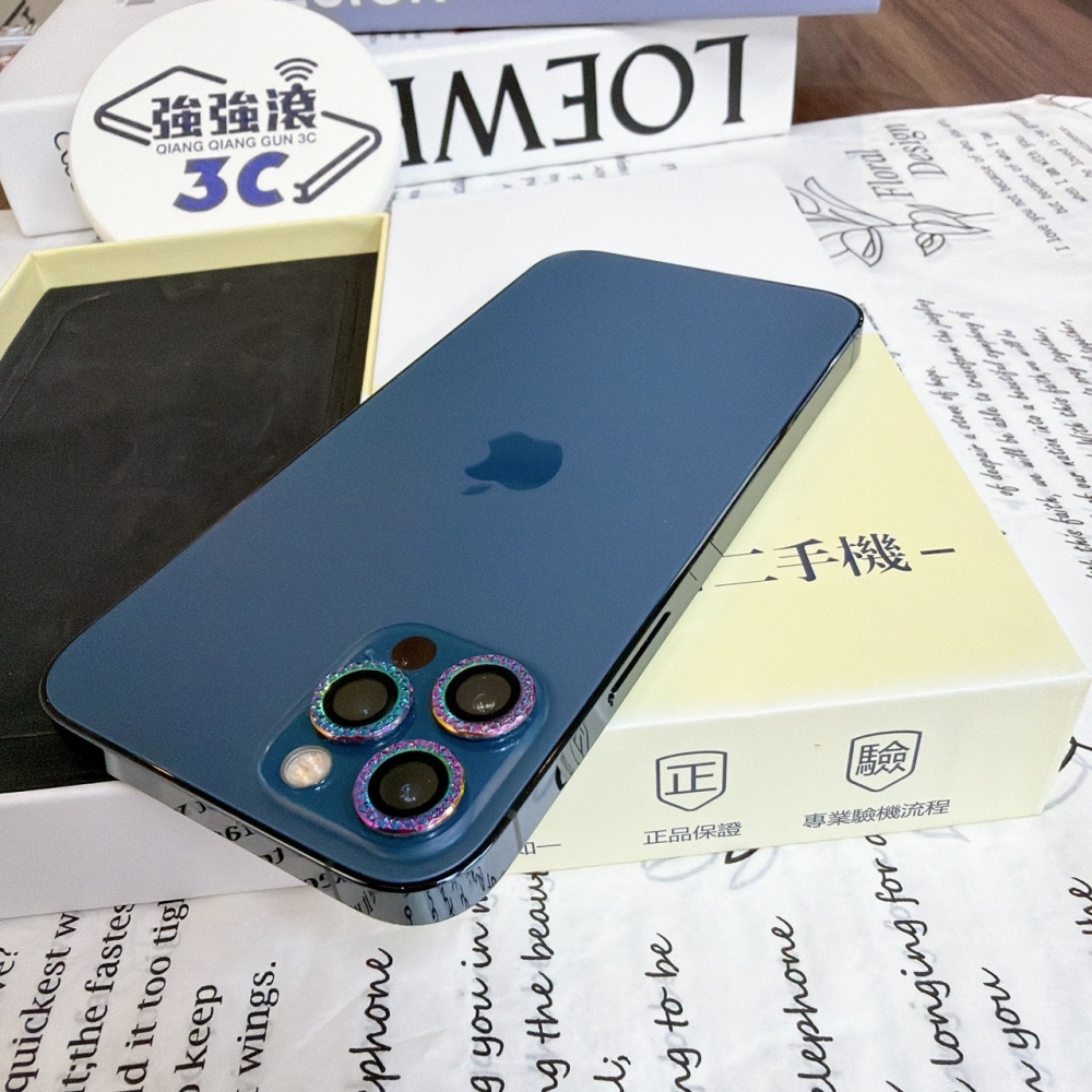鹽行-二手 iPhone12 Pro 128G 藍色#25173(店家保固90天)