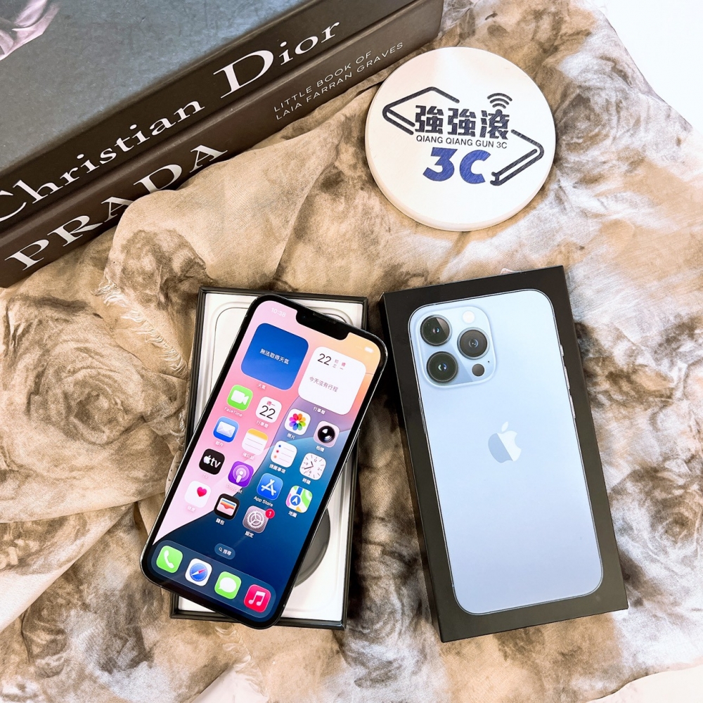 二手 iPhone13Pro 128G 藍色*12496(店家保固365天)