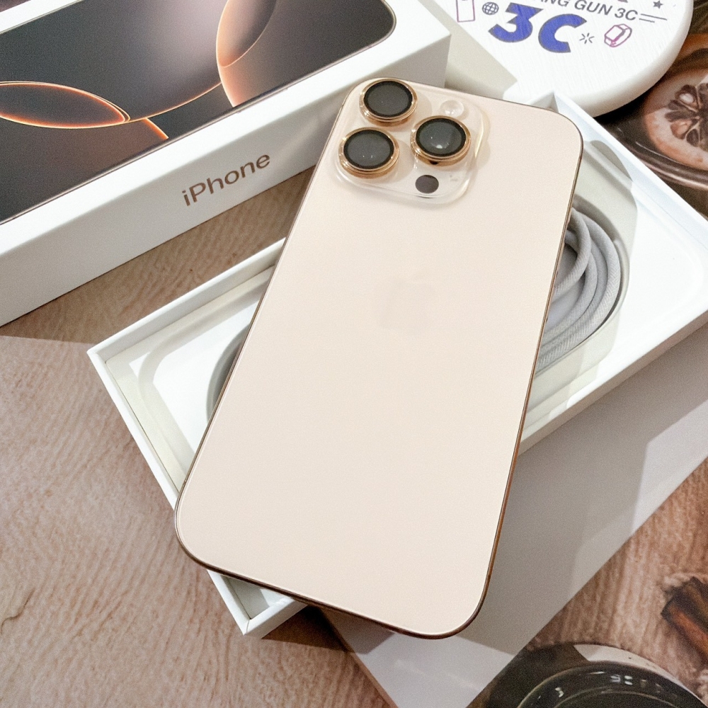 善化-二手 iPhone16 Pro 256G 金色#09940(店保365天)