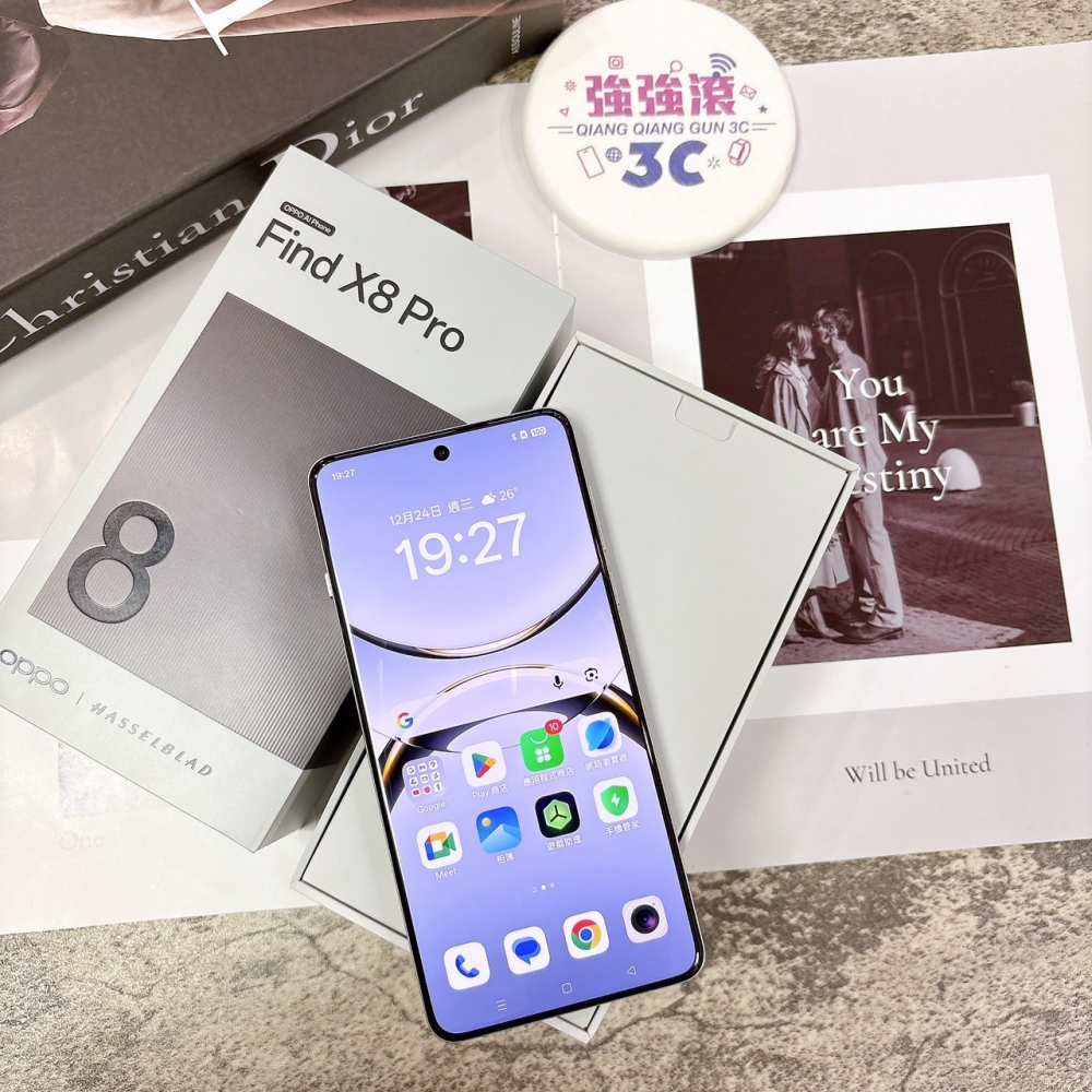 二手 OPPO Find X8 Pro 16+512G 白色*29258(原廠保固內)