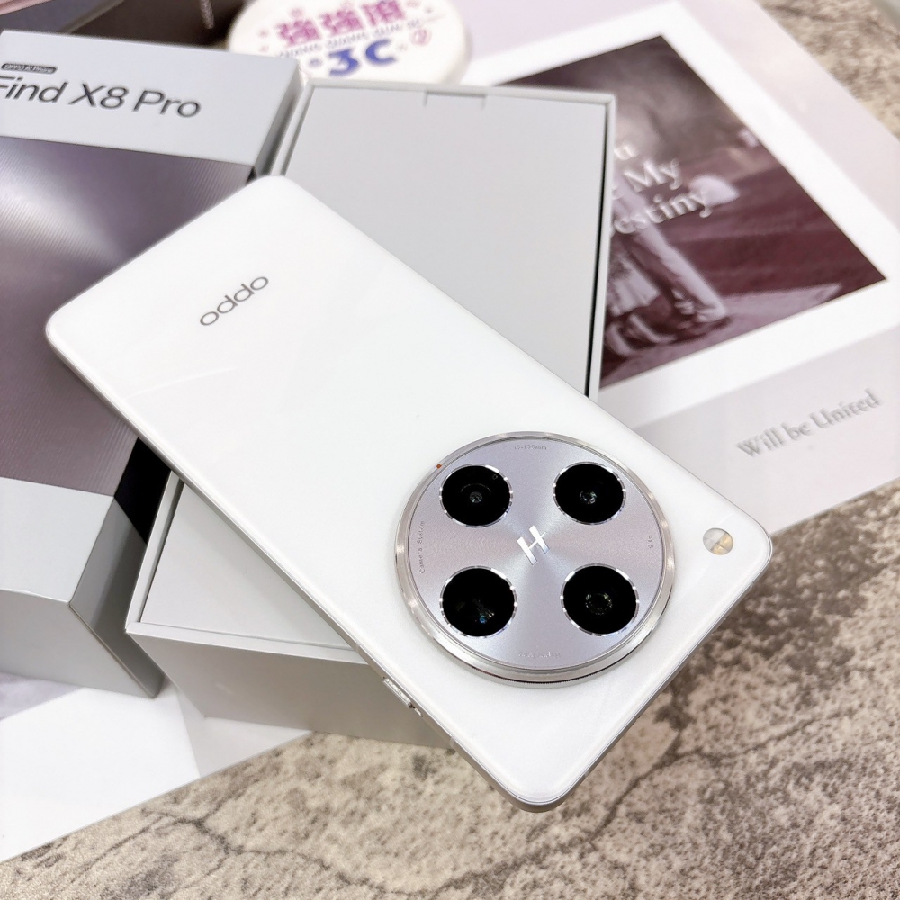 二手 OPPO Find X8 Pro 16+512G 白色*29258(原廠保固內)