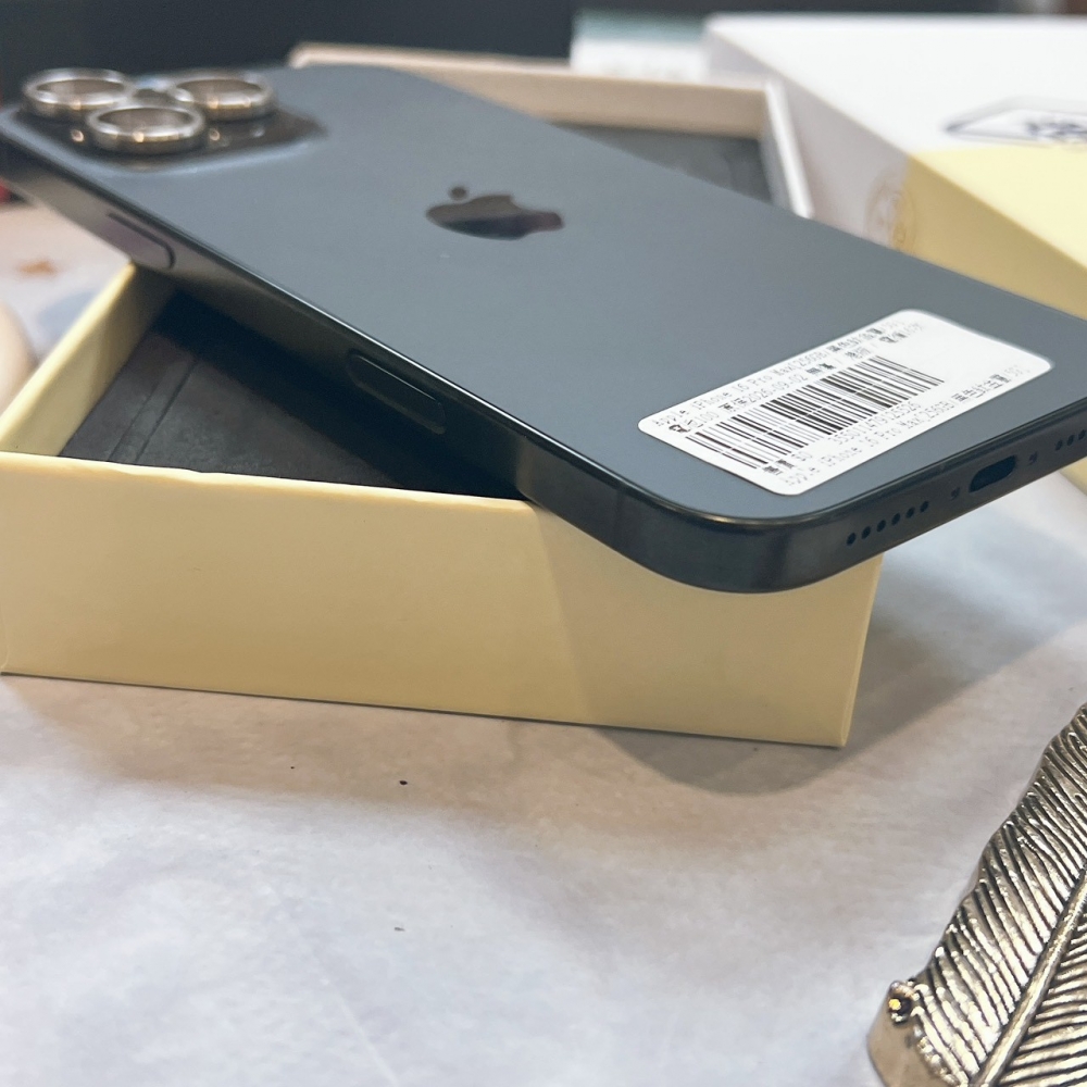 二手 iPhone 16 Pro Max 256G 黑色*25526(店保90天)(港版)