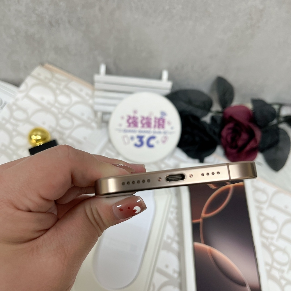 佳里-二手 iPhone16 Pro Max 256G 金色 #15416(店家保固365天)