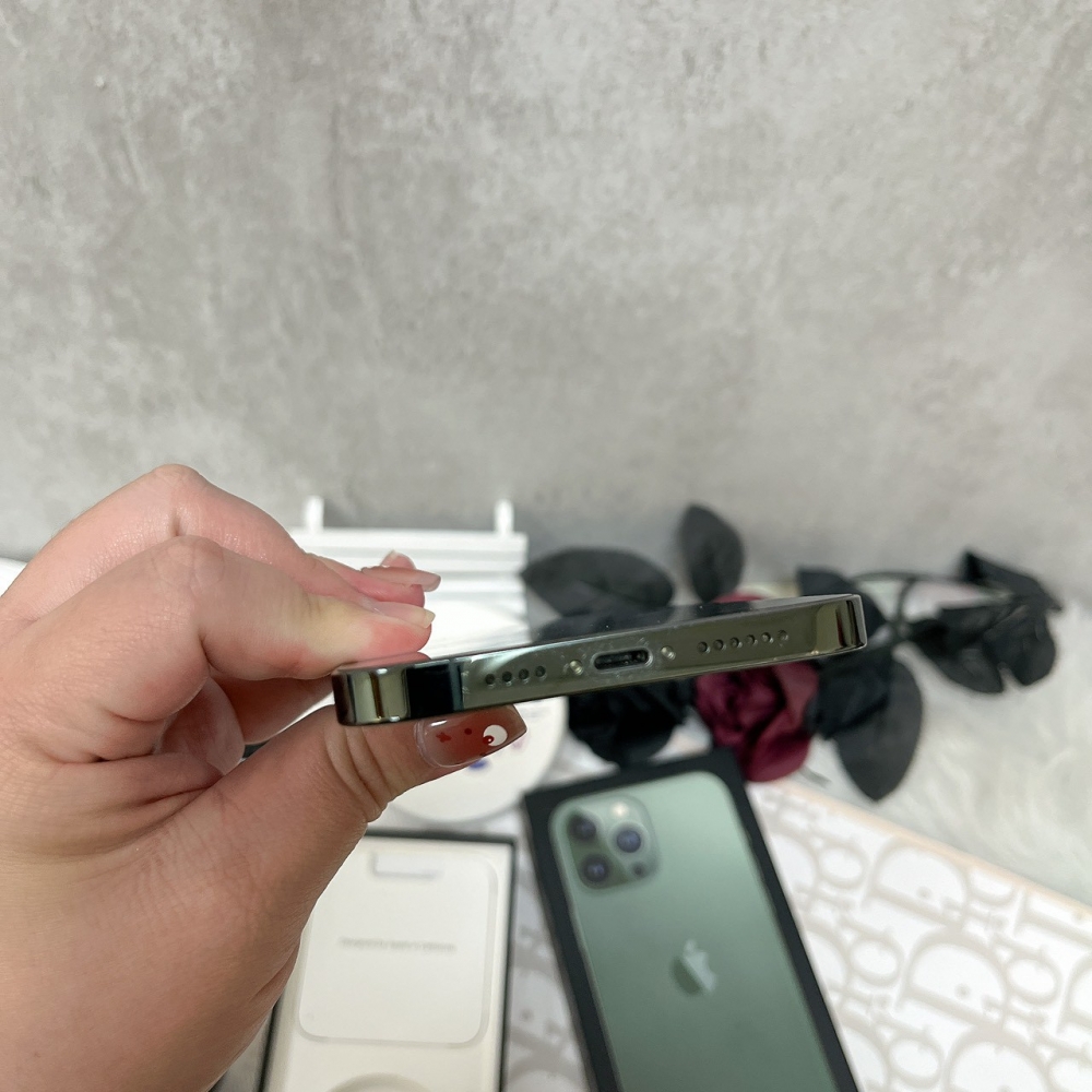 佳里-二手 iPhone13 Pro Max 128G 綠色 #41224(店家保固365天)