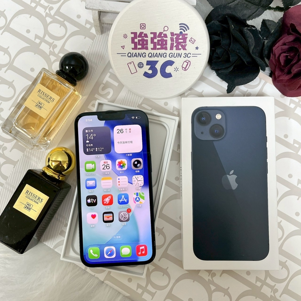 佳里-二手 iPhone13 128G 黑色 #06765(店家保固365天)