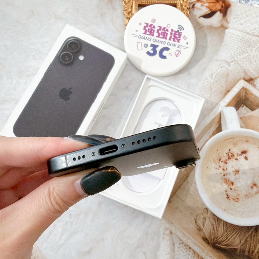 善化-二手 iPhone16 256G 黑色#66871(原廠保固)