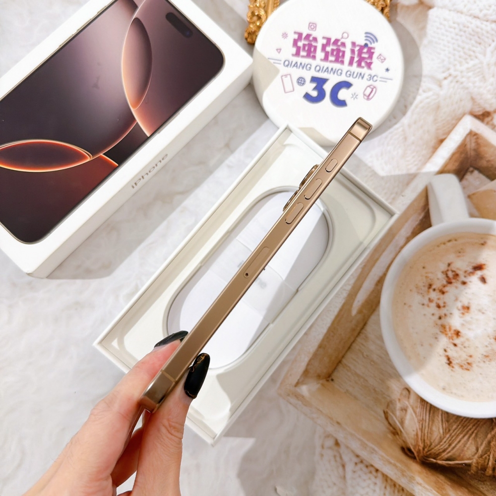 善化-二手 iPhone16 PRO MAX 256G 金色#67172(原廠保固)