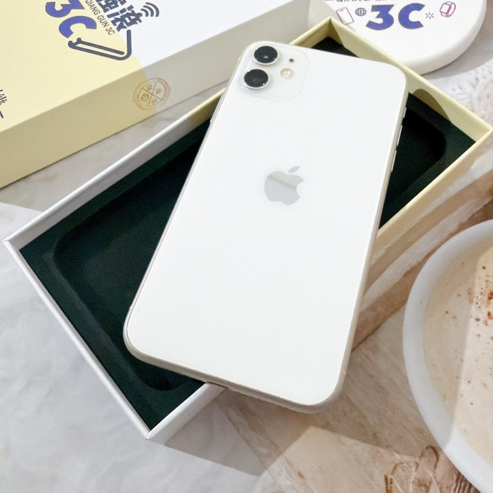 善化-二手 iPhone11 128G 白色#48194(店家保固90天)