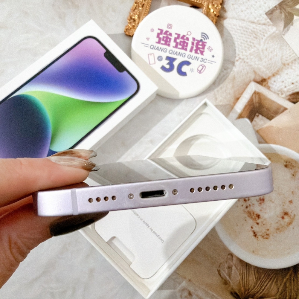 善化-二手 iPhone14 Plus 128G 紫色#17866(店家保固365天)